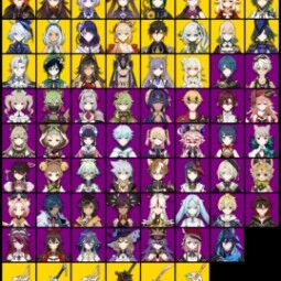【EU】 AR59 | 63 characters | 21 legendary characters | 6 legend weapons 1